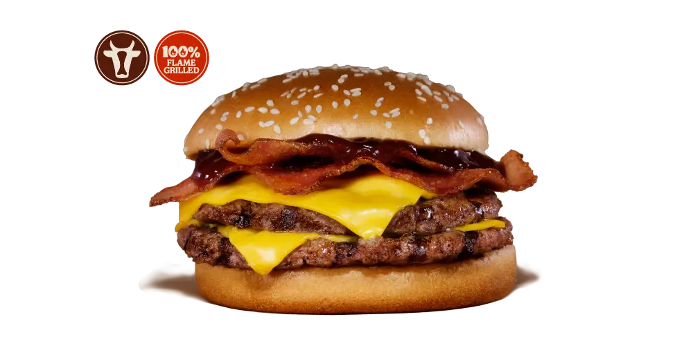 Double BBQ Turkey Bacon Whopper