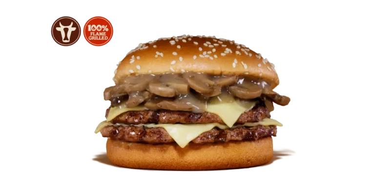 Double Mushroom Swiss Whopper