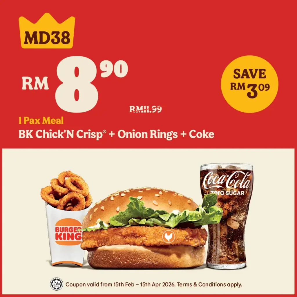 Burger King Coupon MD38