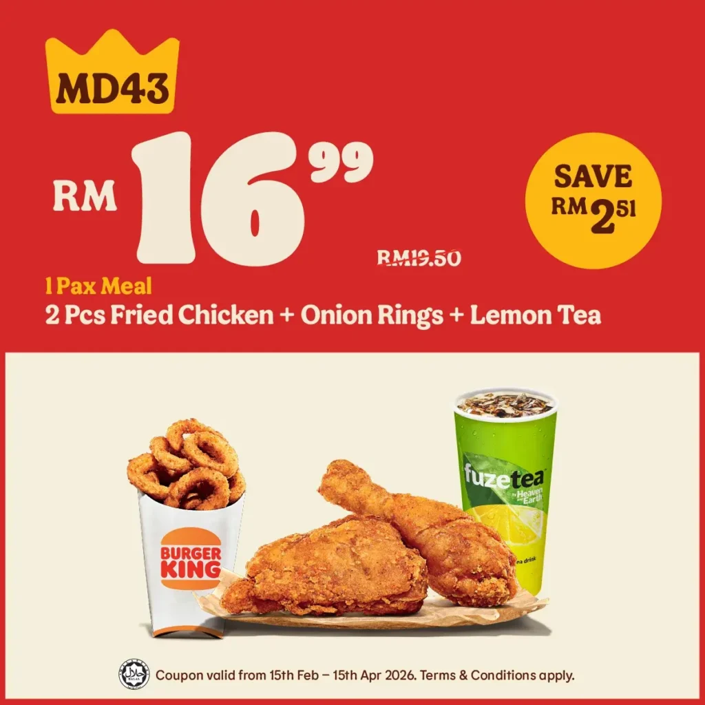 Burger King Coupon MD43