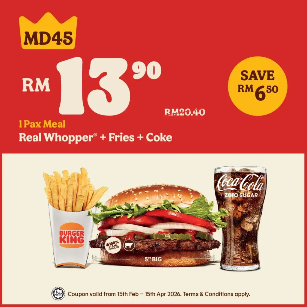 Burger King Coupon MD45