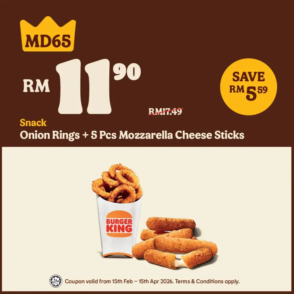 Burger King Coupon MD65