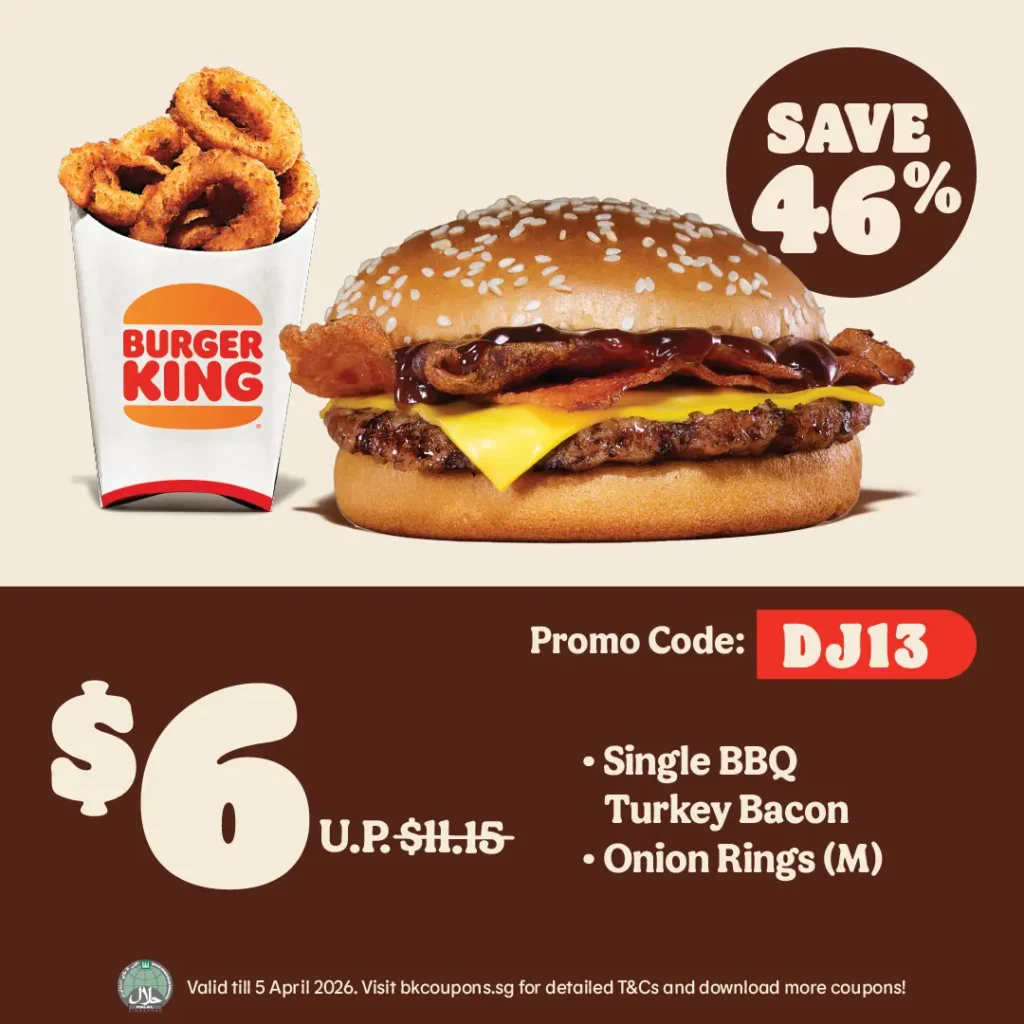 Meal for 1 Coupon DJ13