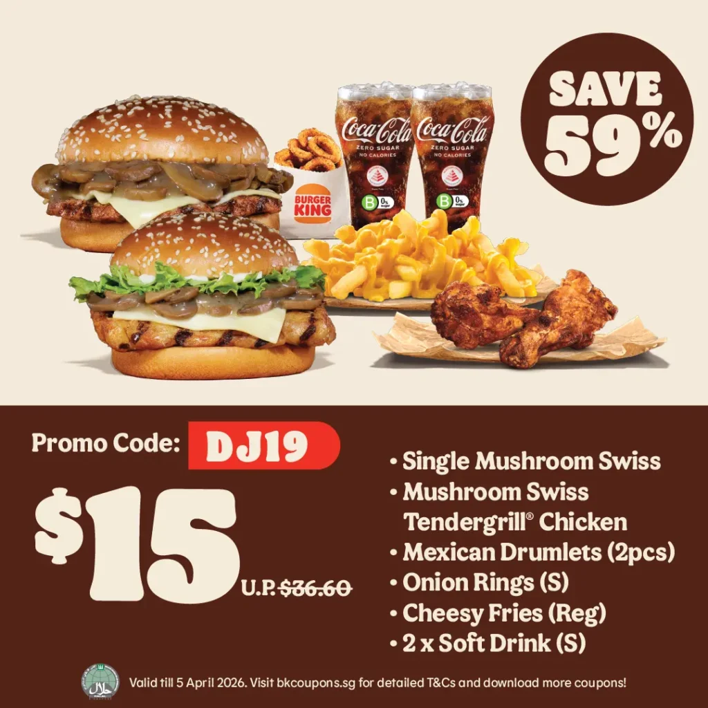 Meal for 2 Coupon DJ19