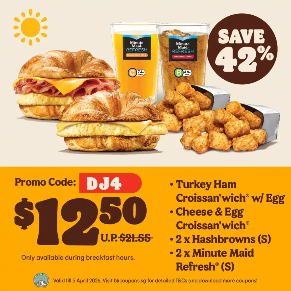 Breakfast Coupon DJ4