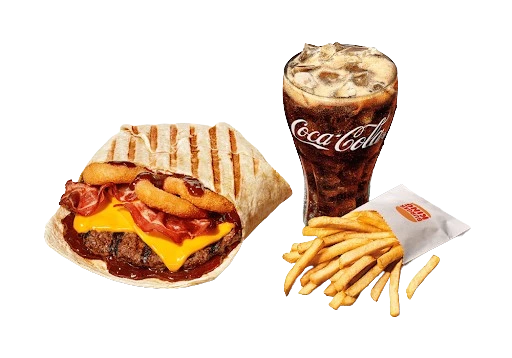 BBQ Chicken Tortilla King Menü