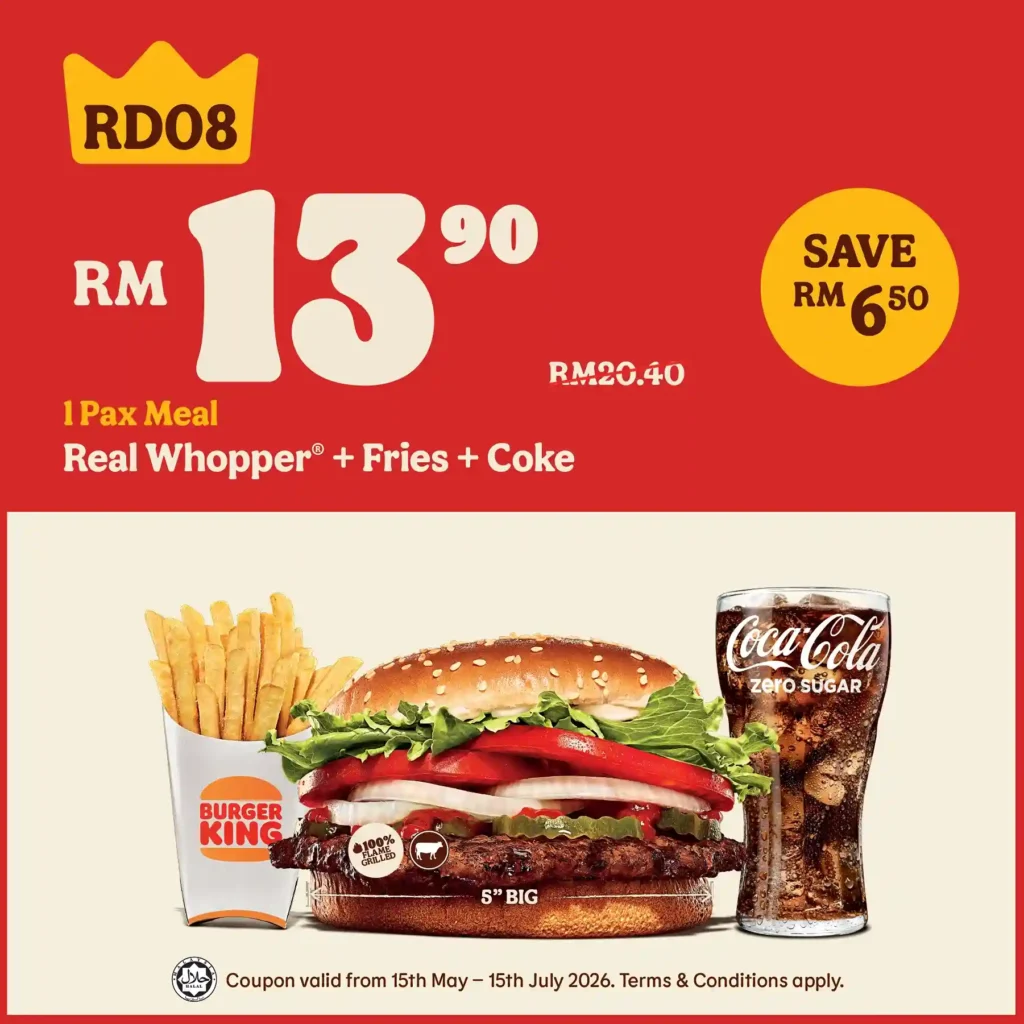 Burger King Digitale Gutscheine RD08