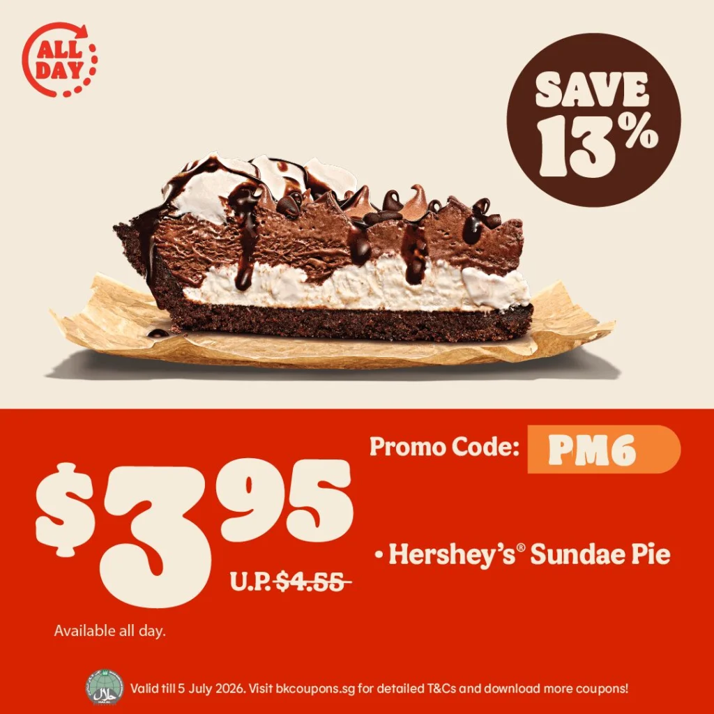 Snacks & Desserts Coupon PM6