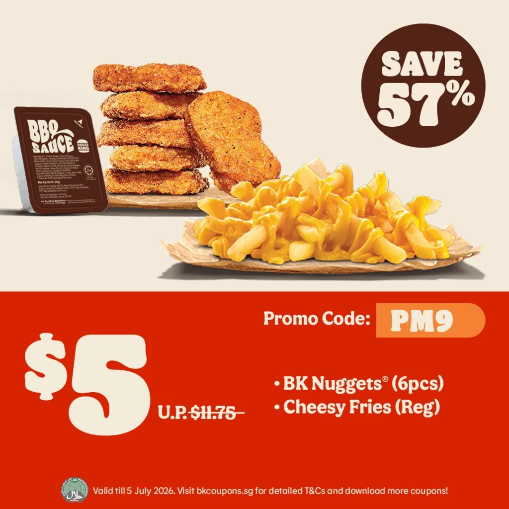 Snacks & Desserts Coupon PM9