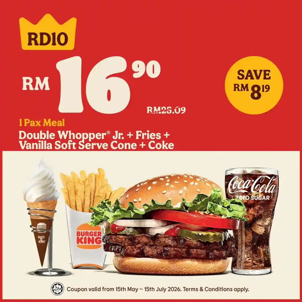 Burger King Digitale Gutscheine RD10
