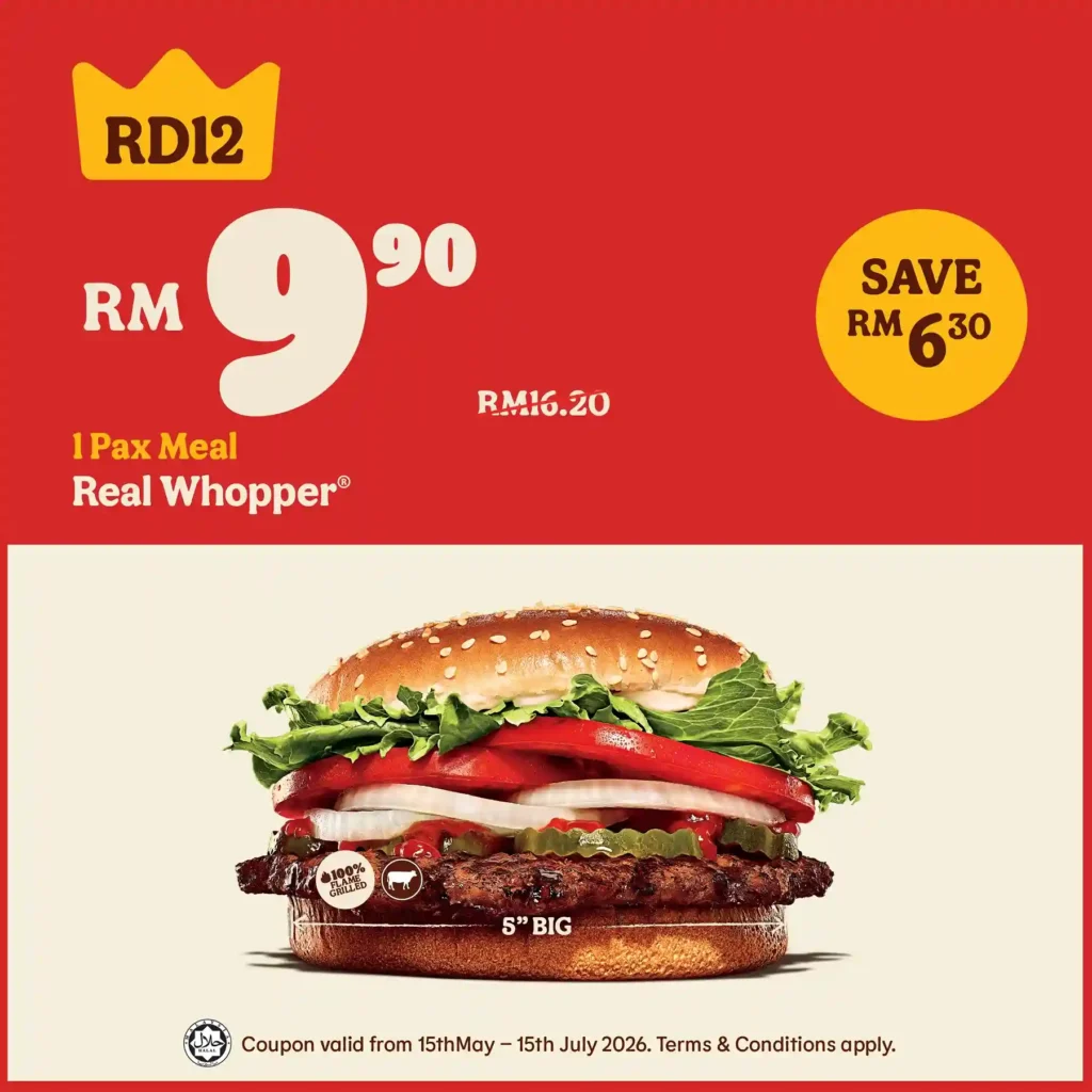 Burger King Digitale Gutscheine RD12