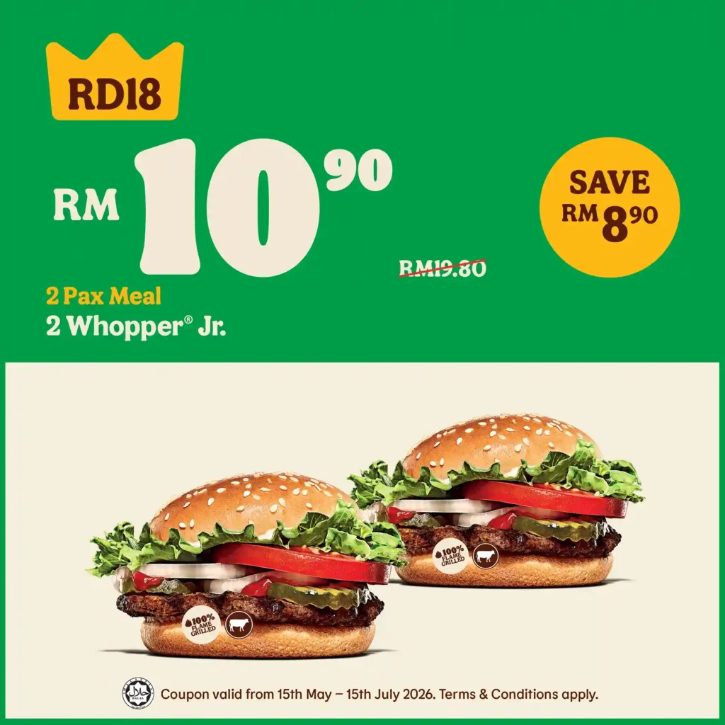 Burger King Digitale Gutscheine RD18