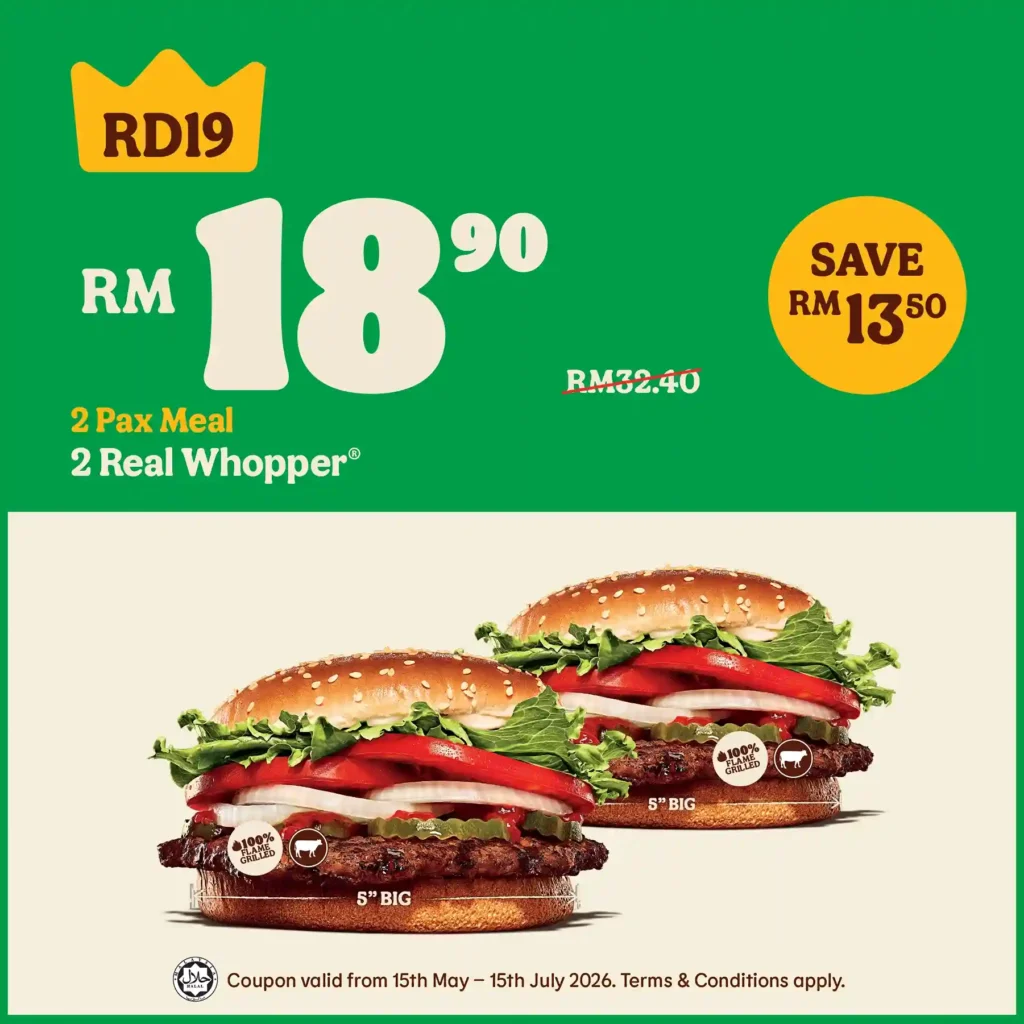 Burger King Digitale Gutscheine RD19
