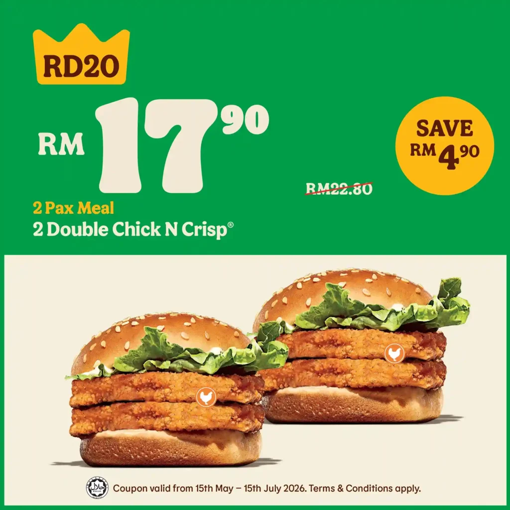 Burger King Digitale Gutscheine RD20