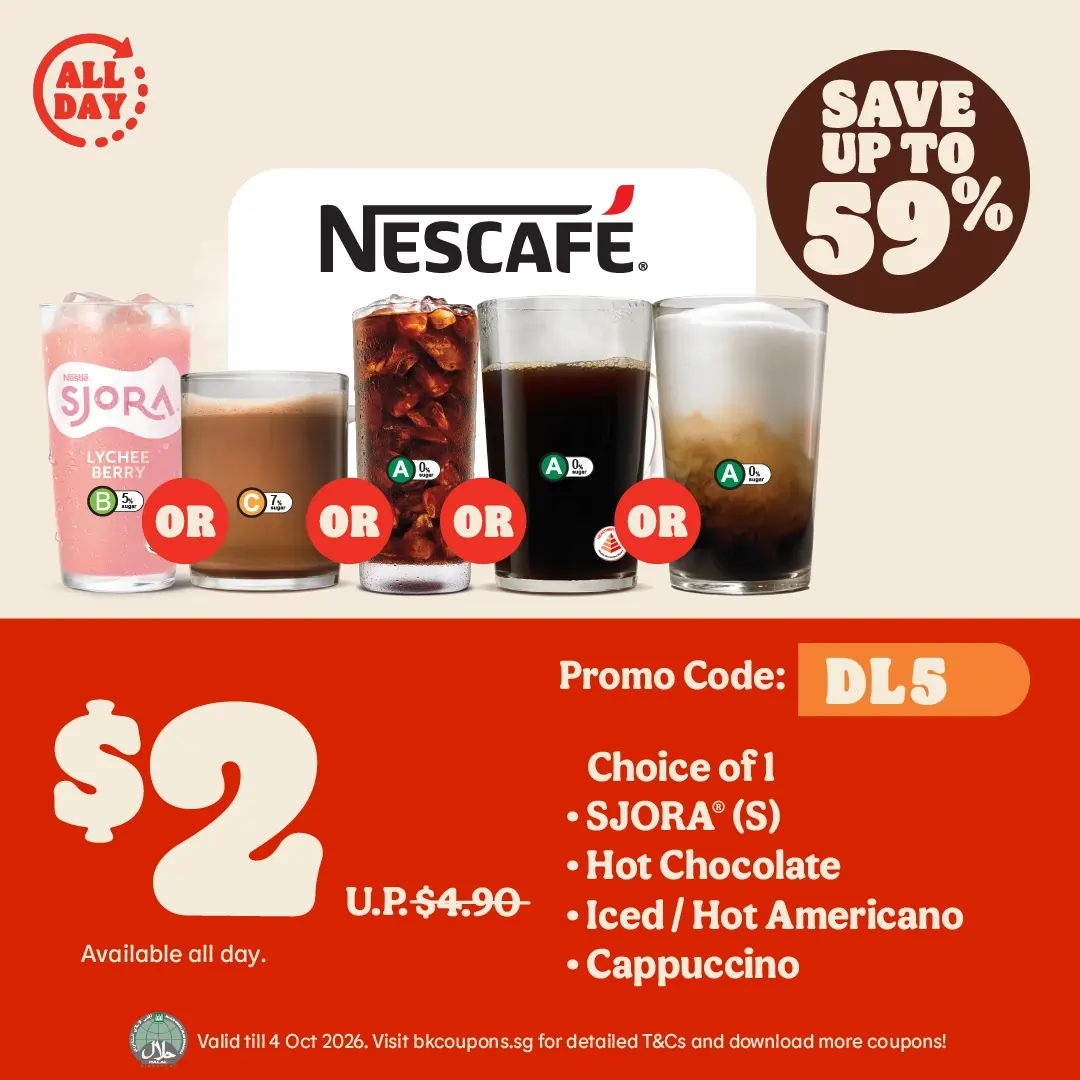 Snacks & Desserts Coupon DL5