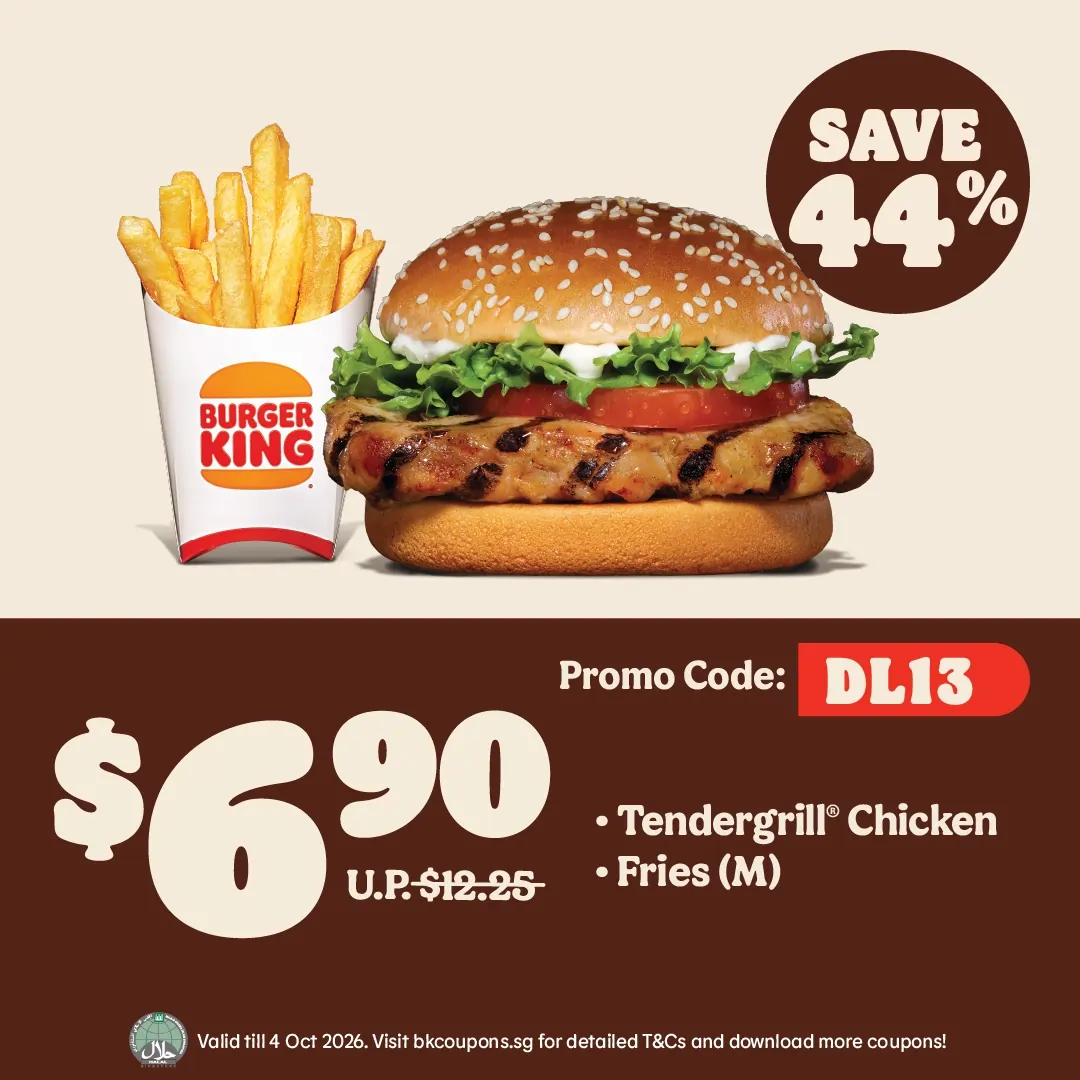 Meal for 1 Coupon DL13