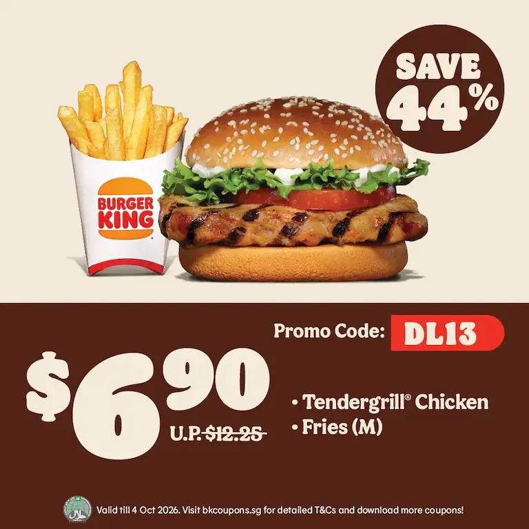 Meal for 1 Coupon DL13